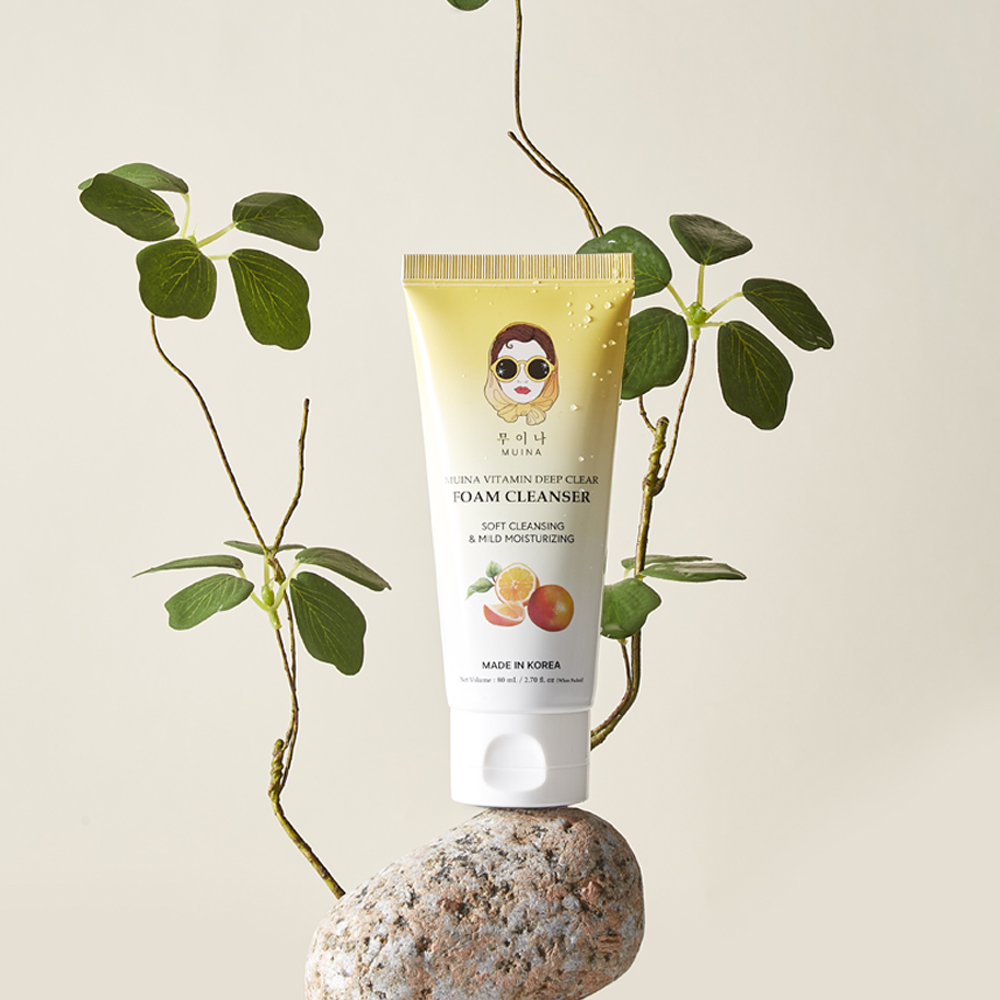 무이나 비타민 딥 클리어 폼 클렌저