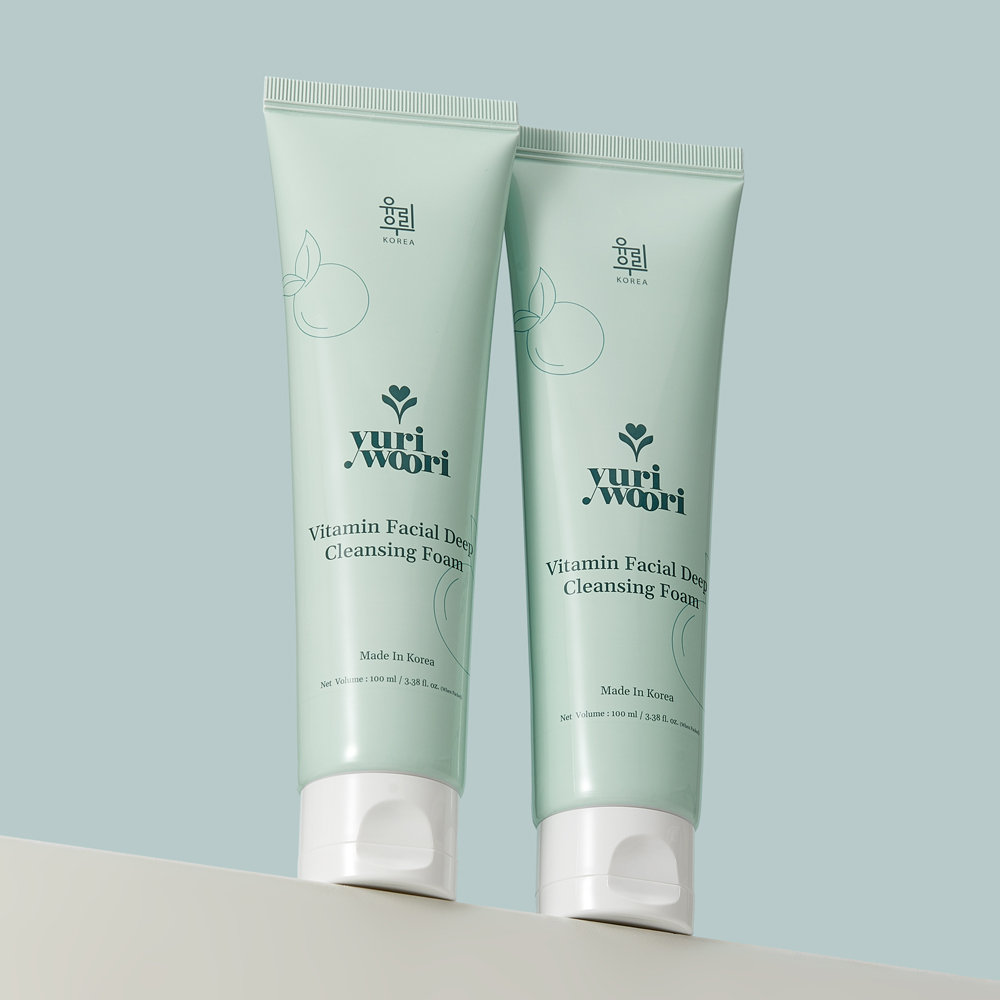 유리우리 비타민 훼이셜 딥 클렌징 폼
