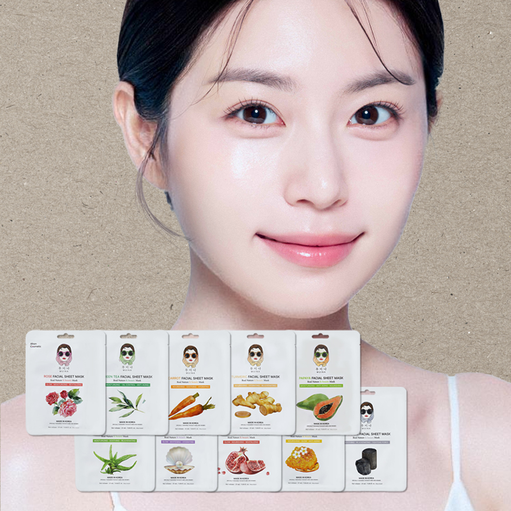 무이나 숯 페이셜 마스크 시트